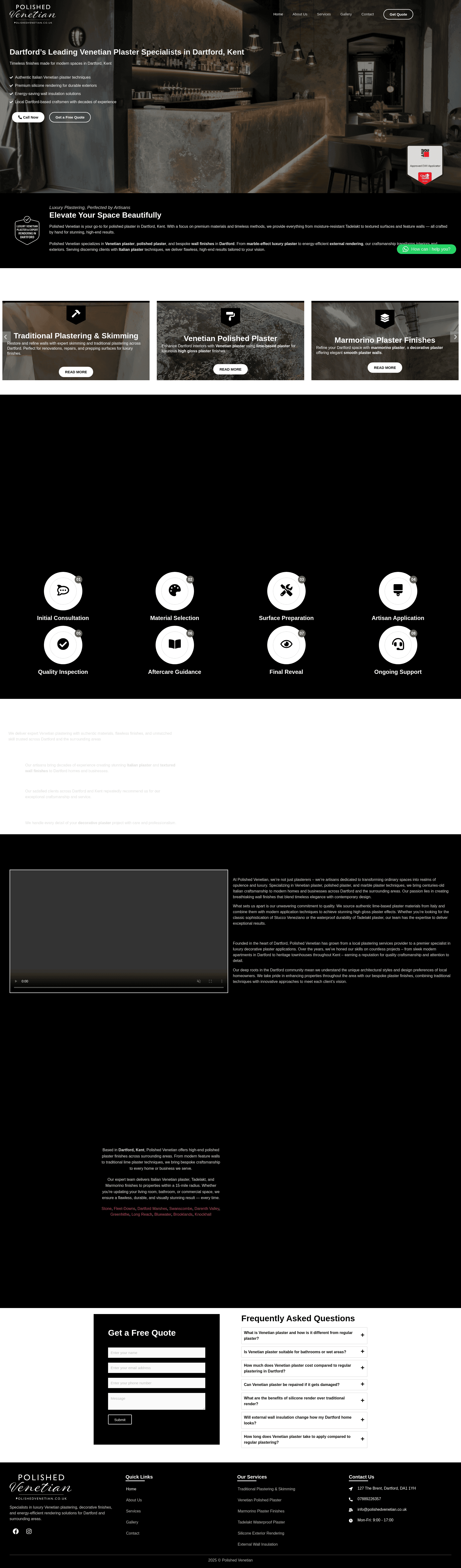 Polished Venetian Website